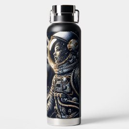 Liebe zum Mond und zurück | Astronauten Trinkflasche