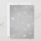 Liebe zum Mond und zurück Baby Dusche Einladung (Rückseite)