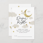 Liebe zum Mond und zurück Baby Dusche Gold White (Vorne/Hinten)