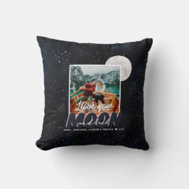 Liebe zum Mond und zurück | Foto des Ehepaares Kissen