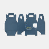 Liebe zum Mond und zurück Gastgeschenk Box. Geschenkschachtel (Ungefaltet)