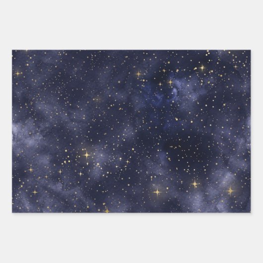 Liebe zum Mond und zurück Geschenkpapier Set (Vorderseite 3)