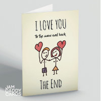 Liebe zum Mond und zurück