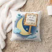 Liebe zum Mond und zurück Kissen (Decke)