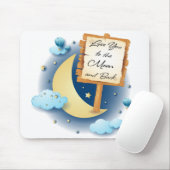 Liebe zum Mond und zurück Mousepad (Mit Mouse)