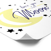 Liebe zum Mond und zurück Poster (Ecke)