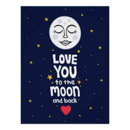 Liebe zum Mond und zurück Poster