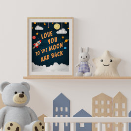 Liebe zum Mond und zurück Poster