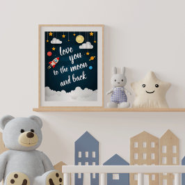 Liebe zum Mond und zurück Poster