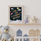 Liebe zum Mond und zurück Poster