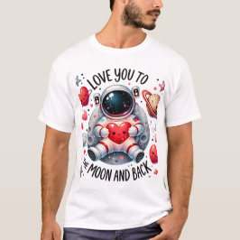 Liebe zum Mond und zurück T-Shirt