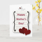 Liebe zum Muttertag Karte (Gelbe Blume)