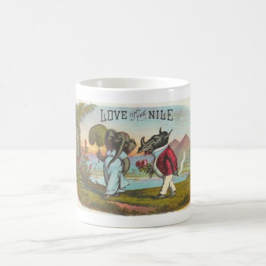 Liebe zum Nil Kaffeetasse (Mittel)