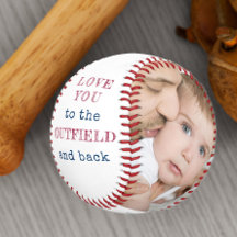 Liebe zum Outfield und Back White Foto