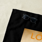 Liebe zum Strand Strandtuch (Beispiel)