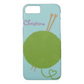 Liebe zum Strick Case-Mate iPhone Hülle (Rückseite)