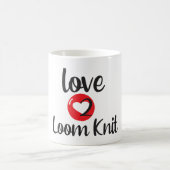 Liebe zum Strick Kaffeetasse (Mittel)