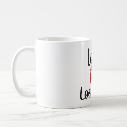 Liebe zum Strick Kaffeetasse (Links)