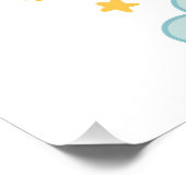 Liebe zum T - Shirt der Mama auf dem Mond Poster (Ecke)