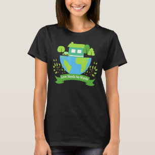 Liebe zum Tag des Umweltdatums auf dem Planeten ge T-Shirt