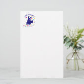 Liebe zum Tanzen Briefpapier (Stehend Vorderseite)