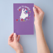 Liebe zum Tanzen Flyer (Handgriff)