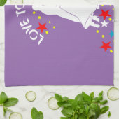 Liebe zum Tanzen Handtuch (Gefaltet)