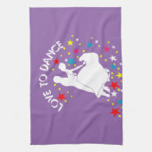 Liebe zum Tanzen Handtuch (Vertikal)