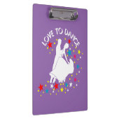 Liebe zum Tanzen Klemmbrett (Rechts)