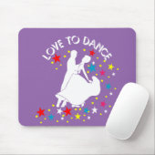 Liebe zum Tanzen Mousepad (Mit Mouse)