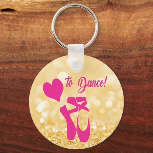 Liebe zum Tanzen Schlüsselanhänger (Rückseite)