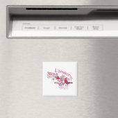 Liebe zum Valentinstag BY MASANSER Magnet (In Situ (Geschirrspüler))
