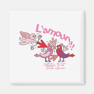 Liebe zum Valentinstag BY MASANSER Magnet