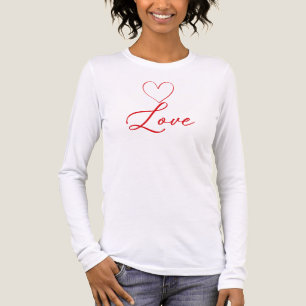 Liebe zum Valentinstag Tri-Blend Shirt
