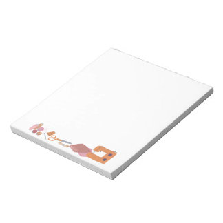 Liebe zum Zeichnen von Notepad Notizblock