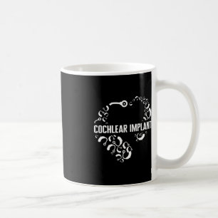 Liebe zur Bewusstseinsbildung bei Hörverlust Cochl Kaffeetasse