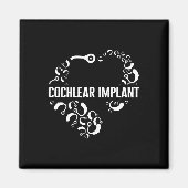 Liebe zur Bewusstseinsbildung bei Hörverlust Cochl Magnet (Vorne)