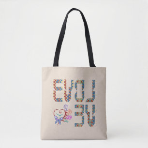Liebe zur Entwicklung Reinvent dich selbst Tasche