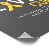 Liebe zur Heilung von Krebs im Kindesalter Poster  (Ecke)