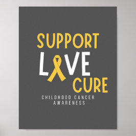 Liebe zur Heilung von Krebs im Kindesalter Poster