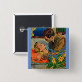 Liebe zur Liebe Button (Vorne & Hinten)