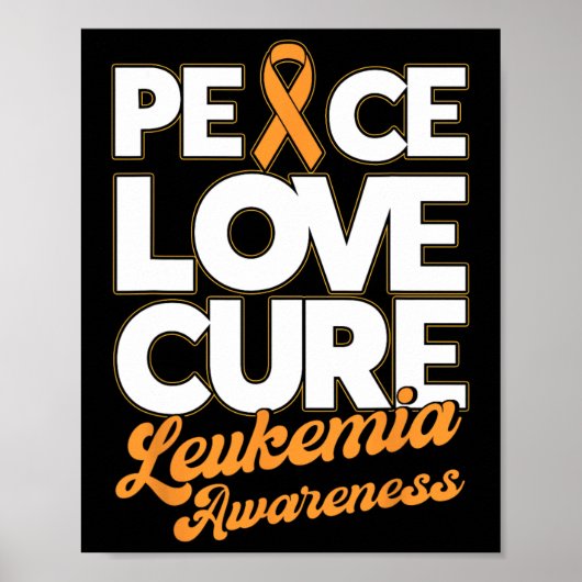 Liebe zur Linderung der Leukämie Poster (Vorne)