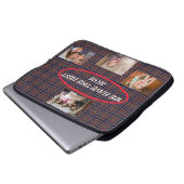 Liebe zur Mama Tartan Freestyle 4 Fotos Laptopschutzhülle (Vorne Knopf)