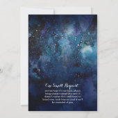 Liebe zur Mond & Back Baby Dusche Einladung (Rückseite)