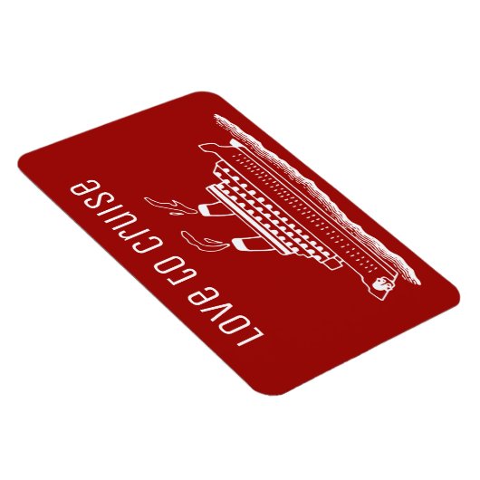 Liebe zur Piazza della Riforma Magnet (Rechte Seite)