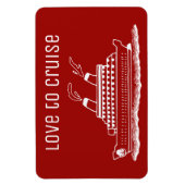 Liebe zur Piazza della Riforma Magnet (Vertikal)