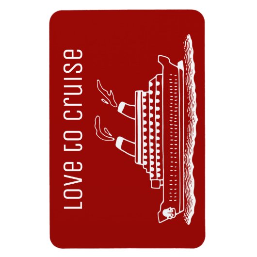 Liebe zur Piazza della Riforma Magnet (Vertikal)