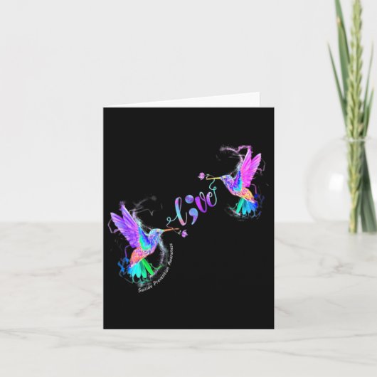 Liebe zur Prävention von Suiziden Karte (Vorderseite)