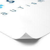 Liebe zur Sensibilisierung für Autismus Poster (Ecke)