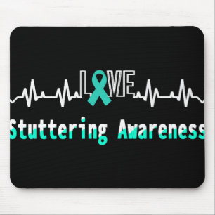 Liebe zur Sensibilisierung für Stattiertheit Herzs Mousepad